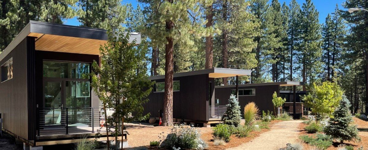 Tiny home in your backyard, San Diego based company, Dvele's Pine Model.